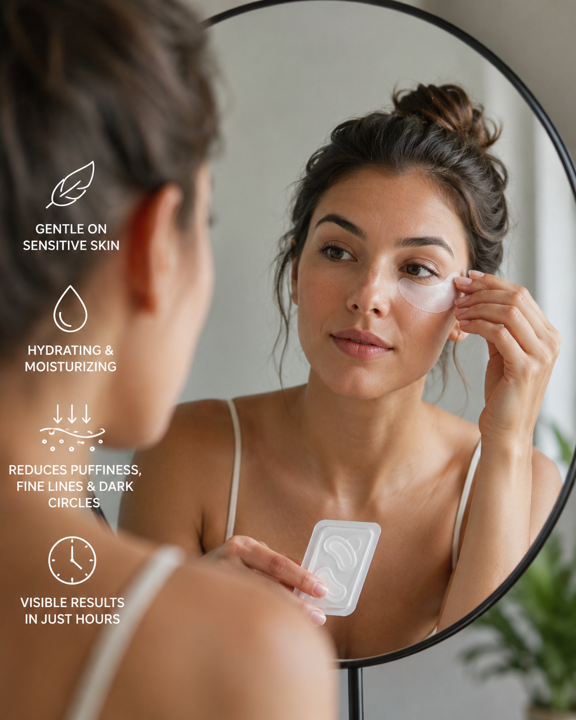 HydraSmooth Microneedle Eye Patches